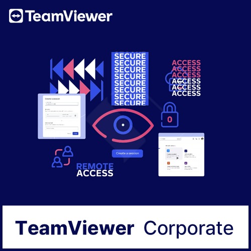 TeamViewer 15 Corporate 팀뷰어 코퍼레이트 1년 라이선스 [신규] (3채널/30계정/원격지원솔루션)